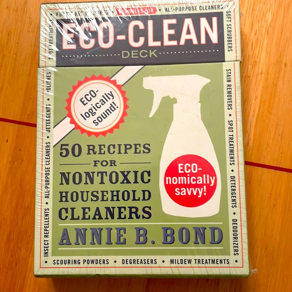 Eco Clean deck - 50 recipes for non-toxic cleaning